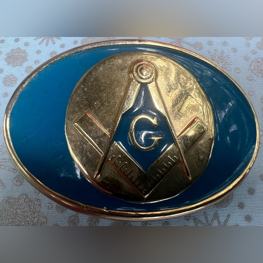 Masonic Belt Buckle